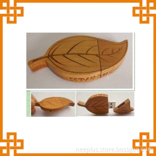 Costomed Logo USB Modem with Bamboo Material